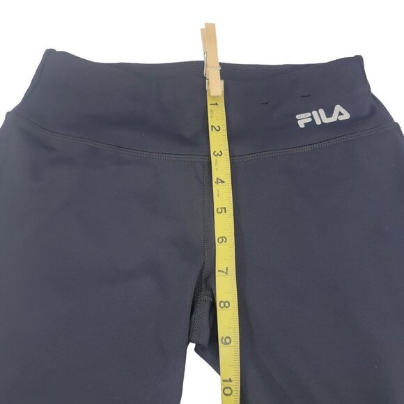 Fila Sport Live In Motion Women’s Size XS Black Yoga Capri Athletic Leggings - Picture 7 of 15